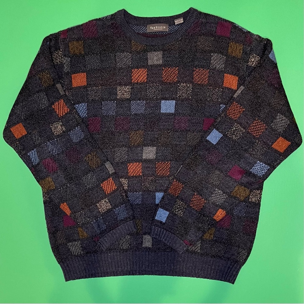 Vintage 80s-90s Van Heusen Style Sweater